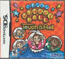 Super Monkey Ball Touch and Roll NDS (Brand New Factory Sealed US Version) Ninte