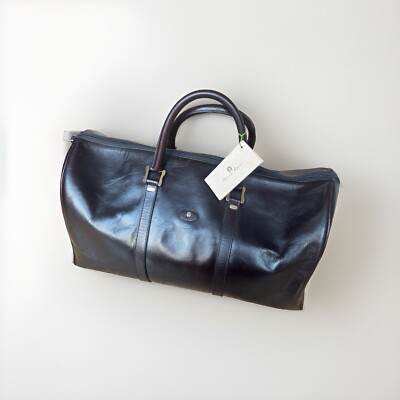 Atemberaubende Etienne Aigner Leder Reisetasche - Unisex - Made In Italy