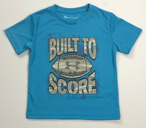 Boy's Little Youth Under Armour Heat Gear Polyester Shirt - Picture 5 of 16
