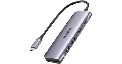 UGreen 6 in 1 USB-C Multifunction Adapter - New
