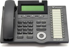 Refurbished Vertical Vodavi 4024-00 SBX 24-Button Digital Display Phone (Black)