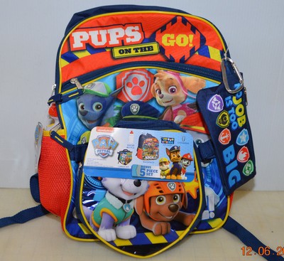 paw patrol backpack ebay