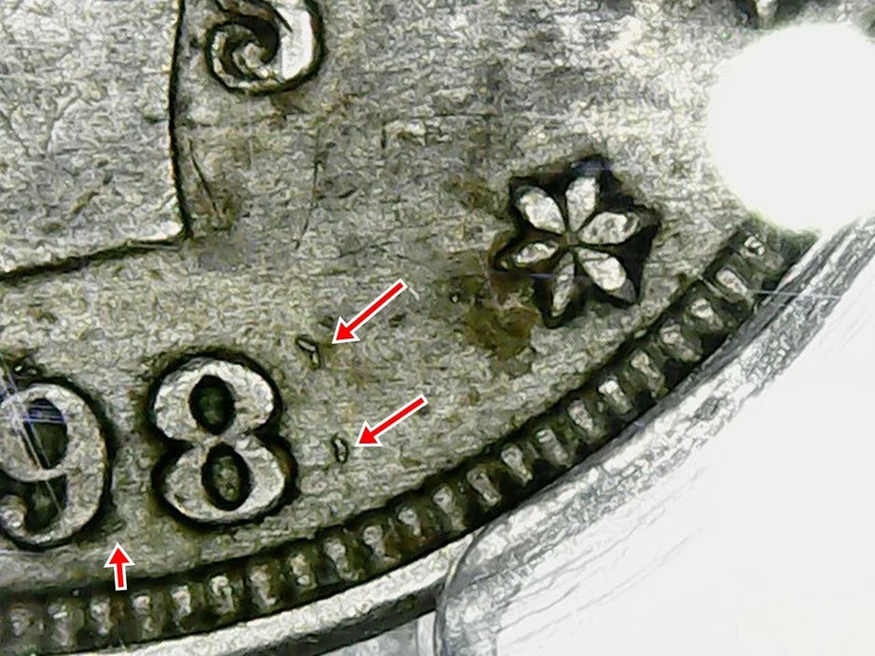 1898 PCGS XF45 FS-302 RPD Repunched Date Liberty V Nickel - Image 3 of 3