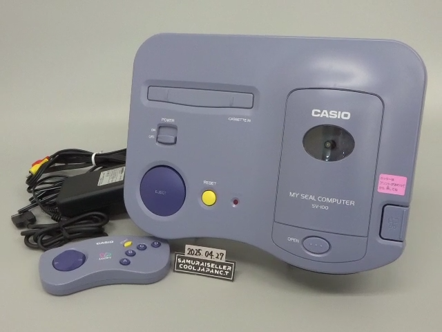 カシオ ルーピー CASIO LOOPY 本体 ソフトSV-100 希少 ゲーム機 本体 動作品 CASIO カシオ ルーピー LOOPY SV-100
