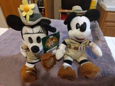 Mickey And Minnie Mouse Disney Plush 1999 Official Convention w/ Original Tags