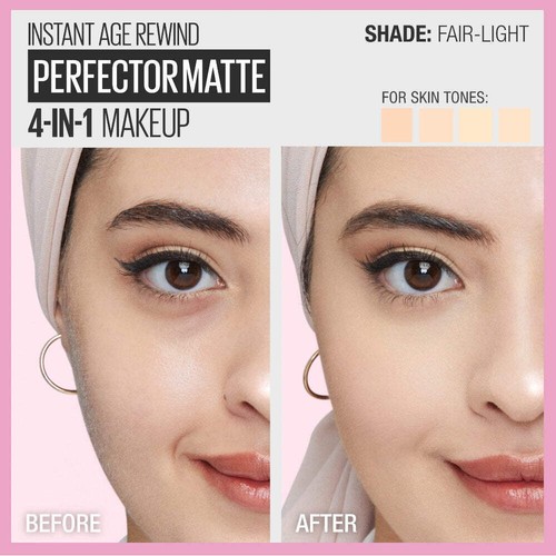 36x Maybelline Instant Age Rewind Instant Perfector 4 In 1 Matte Makeup 30ml 00 - Picture 3 of 6