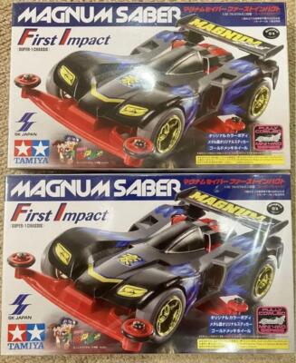 MAGNUM SABER ブルーメタリックver Mini 4Wd Magnum Saber First Impact Blue 2 Items | eBay