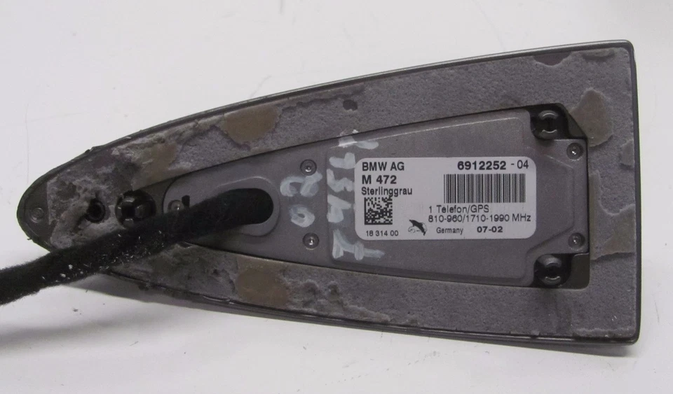 2002-2005 BMW 745Li крыши акулы плавник GPS радио антенна 6912252 OEM KM509192 - Изображение 4 из 4