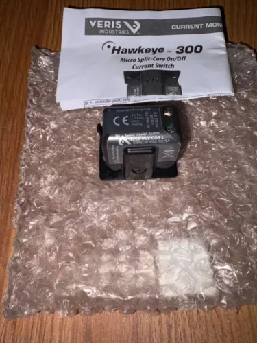 VERIS HAWKEYE 300 MICRO SPLIT-CORE ON/OFF CURRENT SWITCH NEW. B316