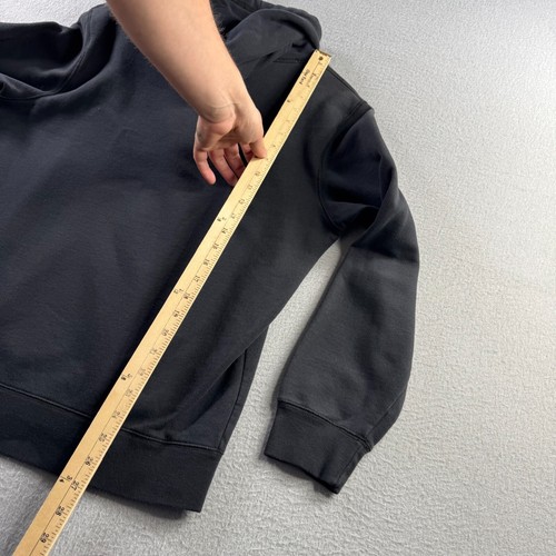 Abercrombie Hoodie Mens Small Black Pullover Sweatshirt - Picture 12 of 13