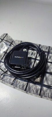 StarTech 1 Port FTDI USB zu Seriell RS232 Adapterkabel Leitung mit COM-Retention
