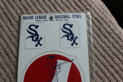 1968 MLB baseball ORIGINAL decals - B22 Chicago White Sox - Picture 2 of 4