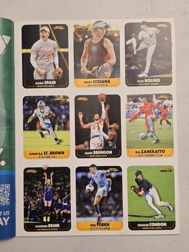 CAMERON BRINK ROOKIE 2024 SPORTS ILLUSTRATED SI FOR KIDS UNCUT SHEET