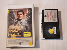 THE NAKED FACE BETA BETAMAX TAPE IN CLAMSHELL ROGER MOORE MGM/UA HOME VIDEO