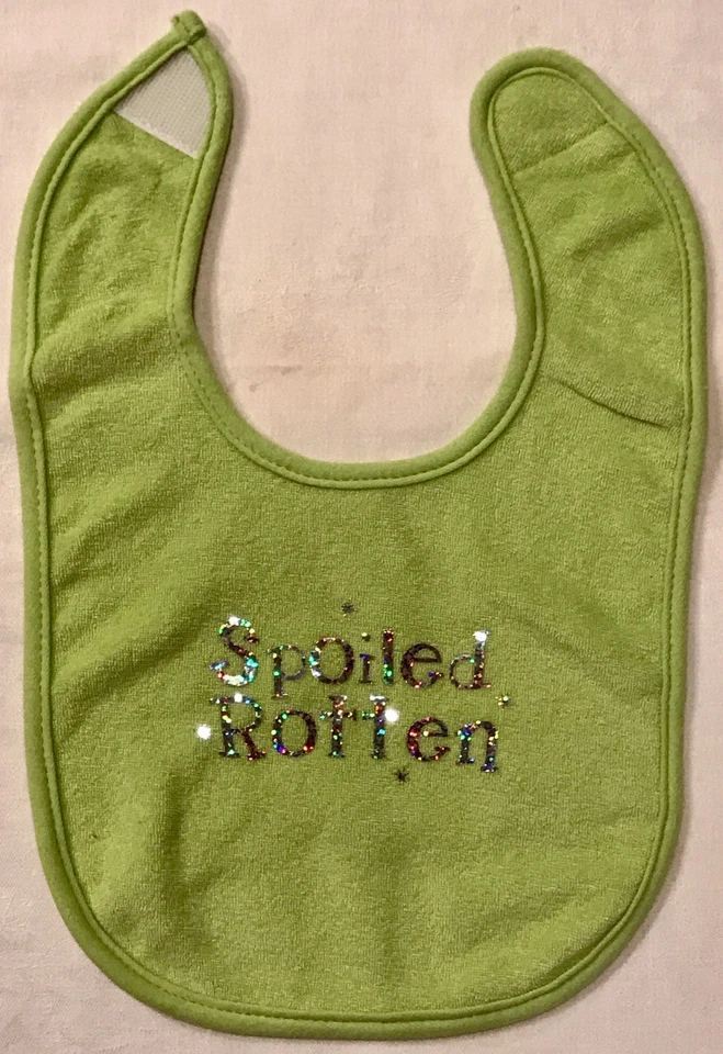 NOVO Babador de Bebê ESPOJADO PODRE Design de Holograma Novo Presente para Bebê - Imagem 4 de 4