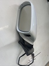 💎 13-15 LH Driver Door Mirror W Blind Spot White 4L1857409BA Fits AUDI Q7
