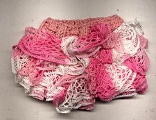 Newborn Baby Photo Photography Prop Girl Ruffle Diaper Cover Infant Pink White