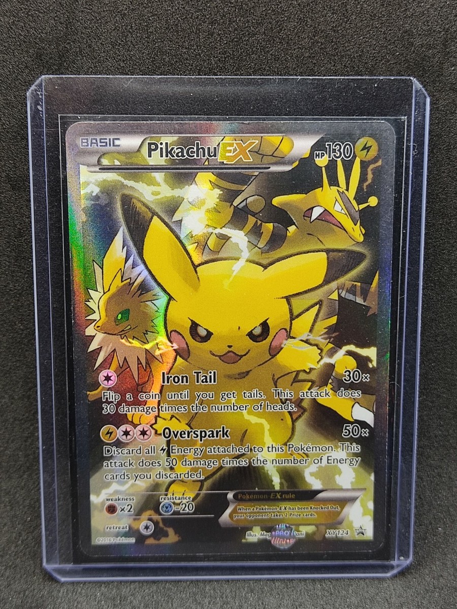 Pikachu EX XY124 - Pokemon Generations - Black Star Promo Card