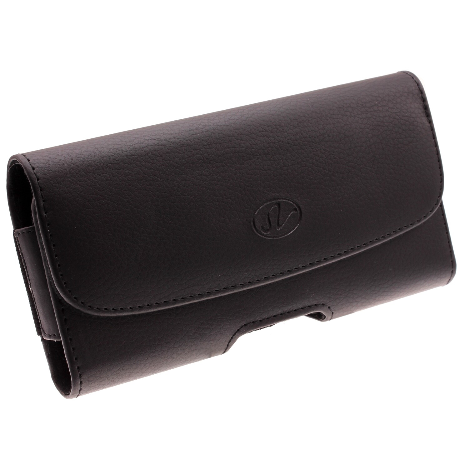 Samsung Galaxy S25 Plus Leather Swivel Holster Case with Belt Clip Loops