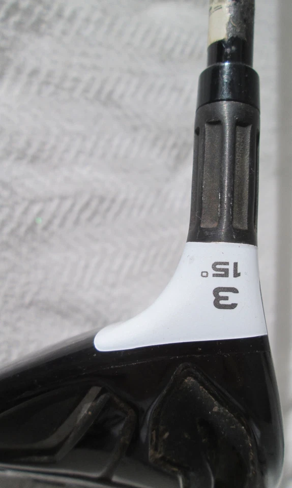 Used LH 43.25" TaylorMade M2 3 Wood 15° Golf Club REAX 65 Flex S Graphite Shaft - Image 4 of 4