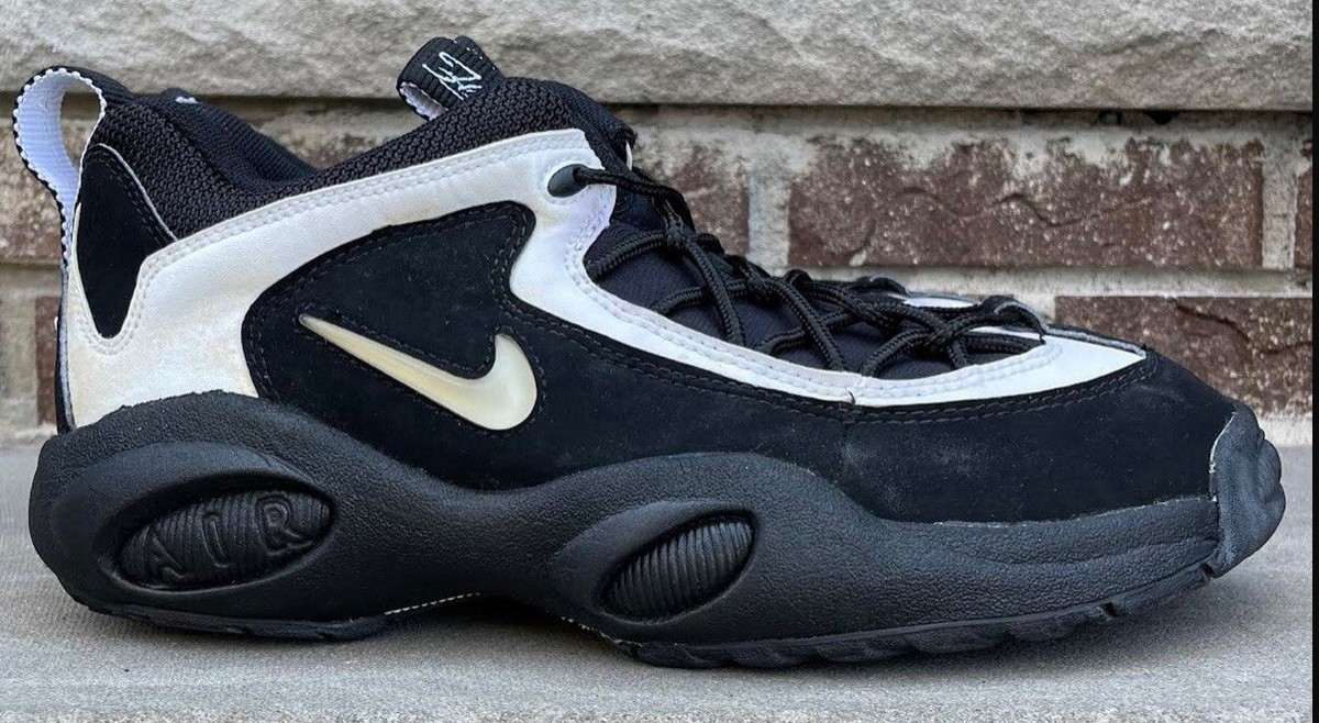 Nike Air Lambaste Black / White 130261-011 1995 Men's Size