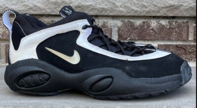 Nike Air Lambaste Black / White 130261-011 1995 Men's Size