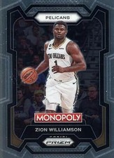 2023-24 Panini Prizm Monopoly #55 Zion Williamson PELICANS