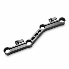NICEYRIG 15mm Z Shape Rod Clamp Bracket Offset Support Mount for 15mm DSLR Rail