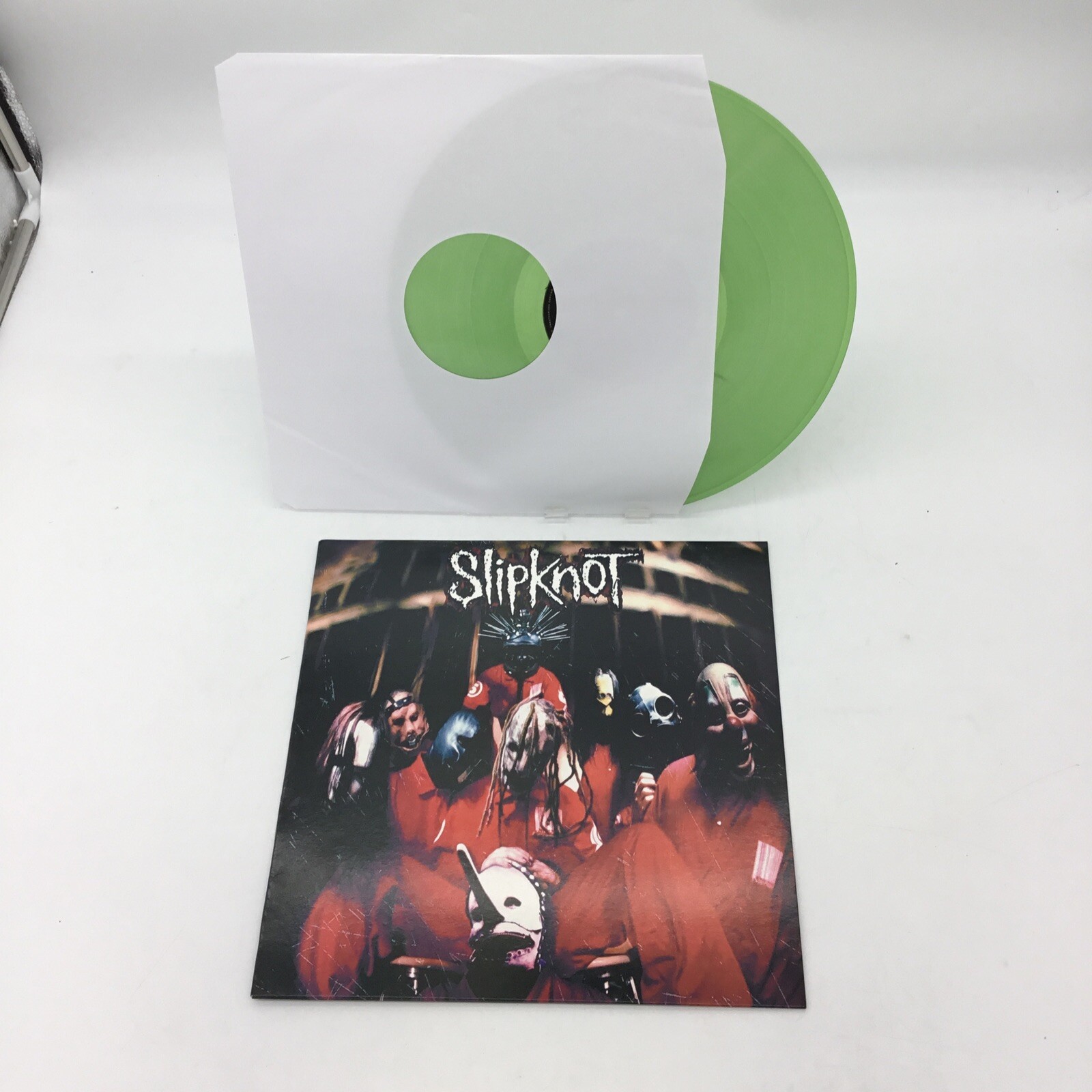 Slipknot Slipknot LP lemon yellow coloured vinyl record 12" album