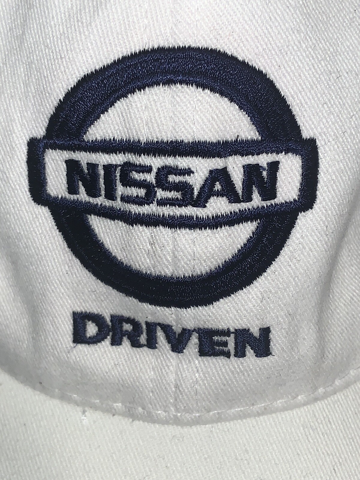 NISSAN DRIVEN HAT CAP ADJUSTABLE STRAPBACK WHITE - image 5