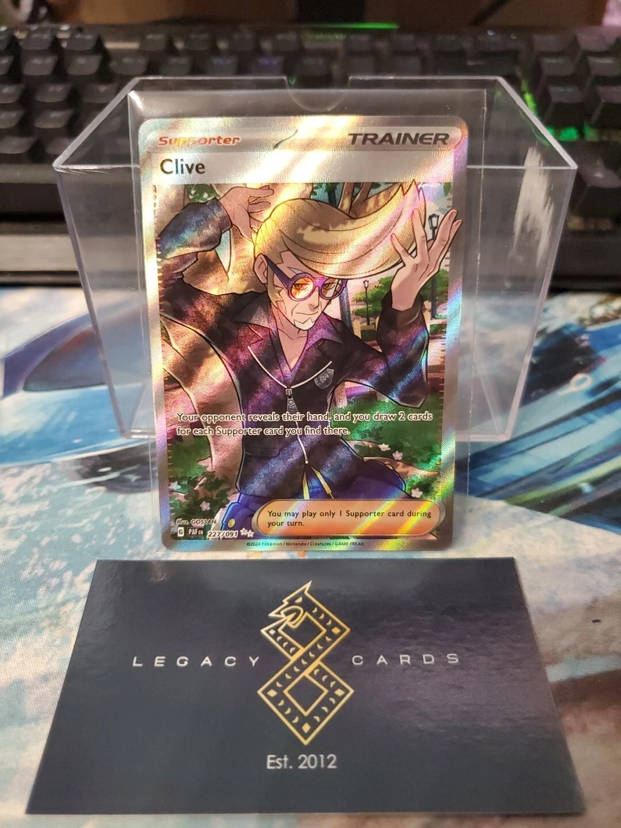 clive pokemon card price 236/091 Clive
