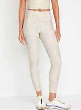 Old Navy Women's Size High Waisted Powersoft 7/8 Length Leggings Size 2X NWT