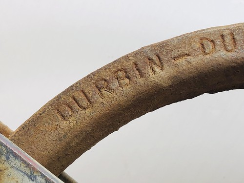 Antique Rope Pulley Cast Iron Durbin - Durco St. Louis MO Well Pulley 9” - Picture 3 of 13