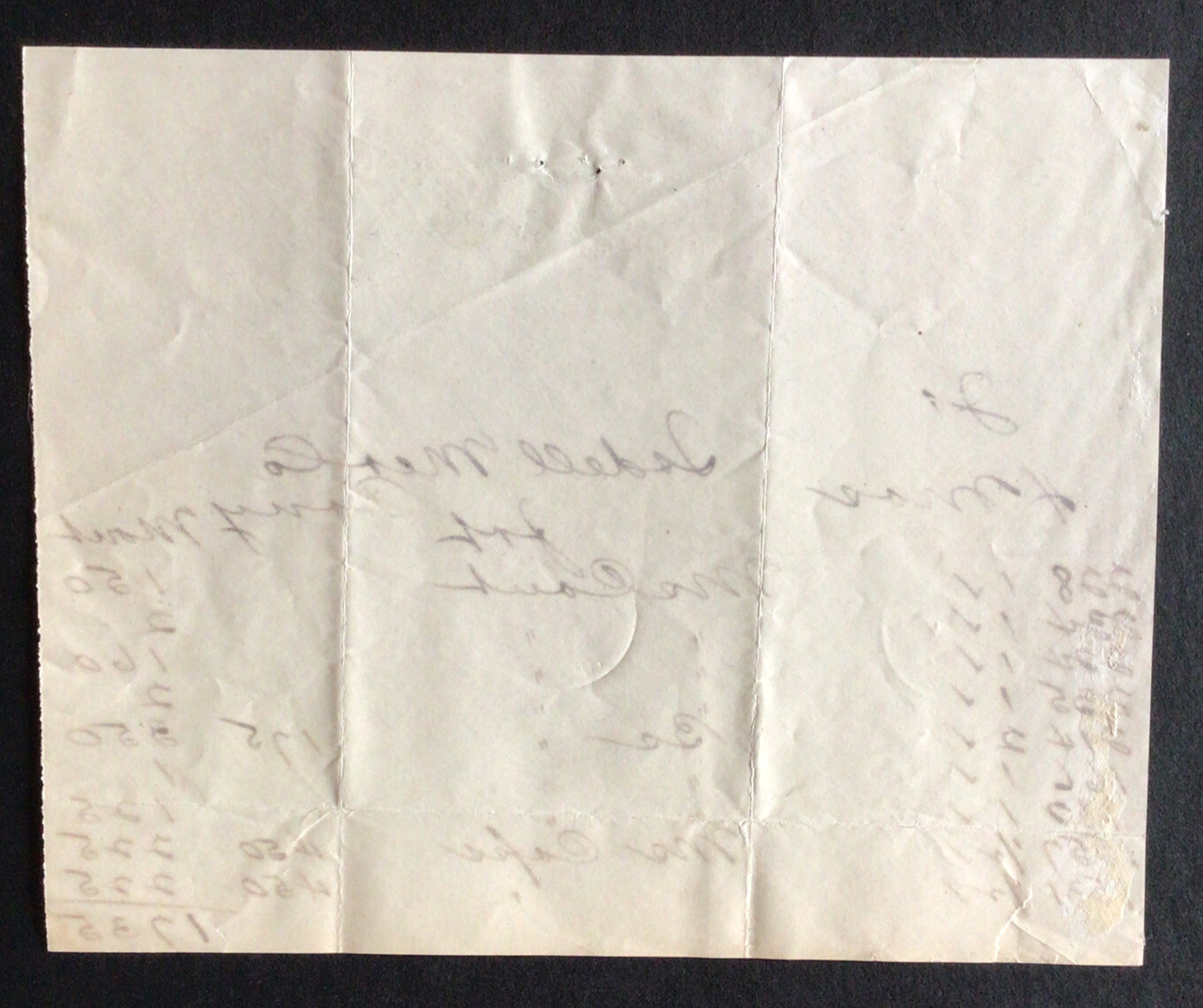 1898 Billhead Johnston Fife Hat Co Isdell Merchantile Pony Montana St Jo Mo #b6