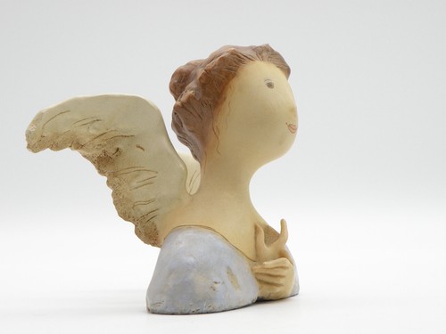 Demdaco Journey of Grace FRIENDSHIP Angel 4" tall 2003 figurine Vtg Pre-Owned - Picture 6 of 12