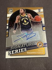 2021-22 Panini Donruss Optic - Signature Series #SS-DWJ Duane Washington Jr....