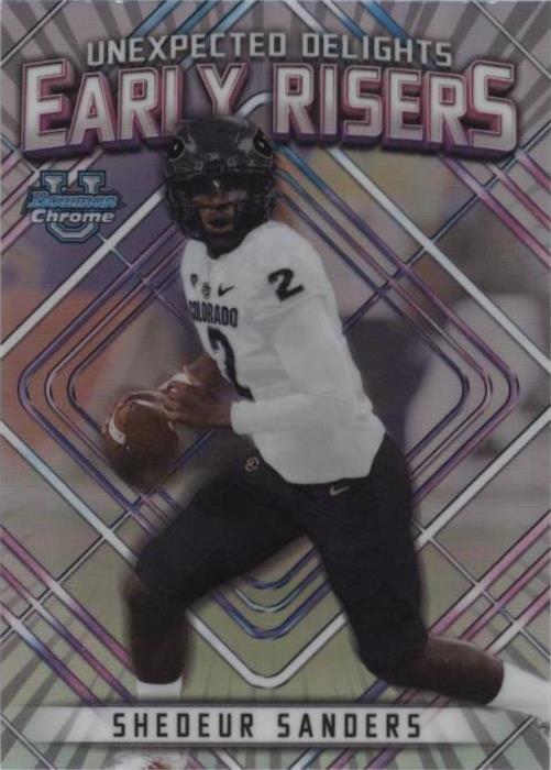 2023 Bowman University Chrome Shedeur Sanders #ER-4 - 1 of 2