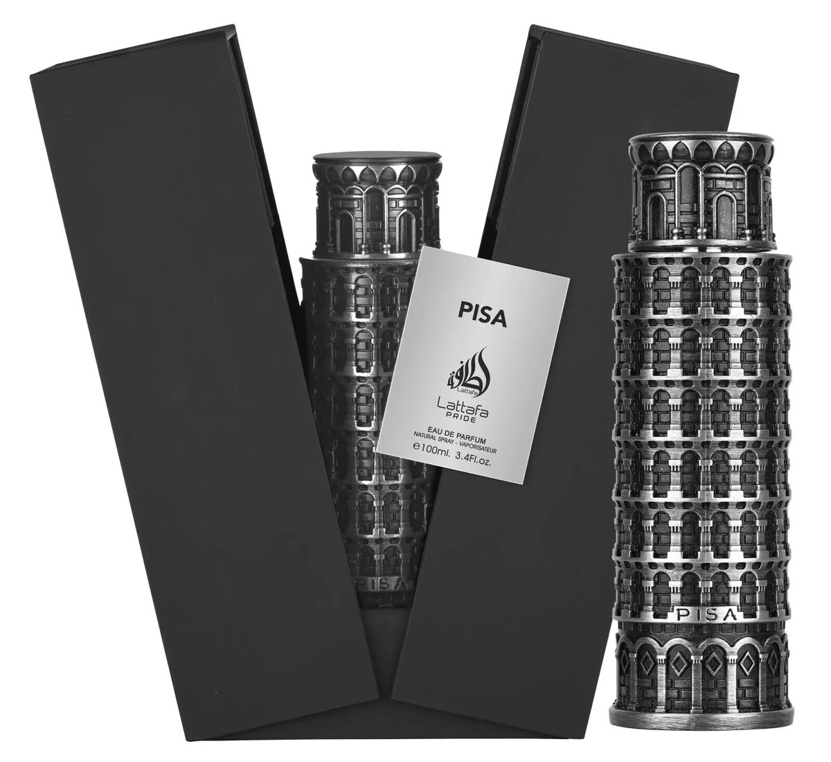 Lattafa Pride Pisa Eau De Parfum Spray By Lattafa - 3.4 oz Lattafa Pride Pisa Eau De Parfum Spray By Lattafa - 3.4 oz