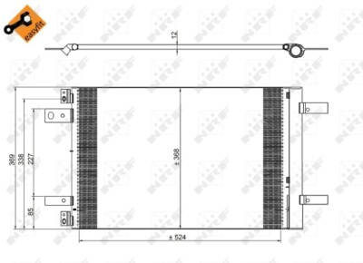 Air Conditioning Condenser Benni Fits C4 Picasso Grand Dispatch 308 SW #1
