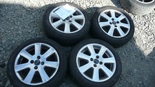 VW GOLF 2 ALLE, AUDI,BMW,OPEL 4-LOCH:6,5x15,ET 30, BORBET,195/50R15 GANZJAHRESR.