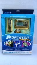 SIRIUS Sportster REPLAY SP-TK2 Radio Complete System NEW