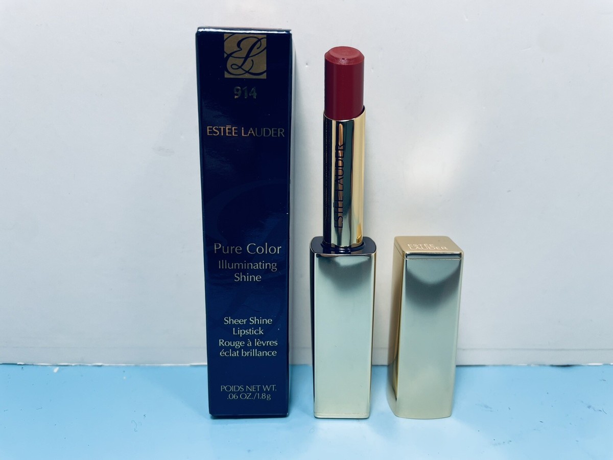 ESTEE LAUDER -PURE COLOR ILLUMINATING SHINE LIPSTICK -914