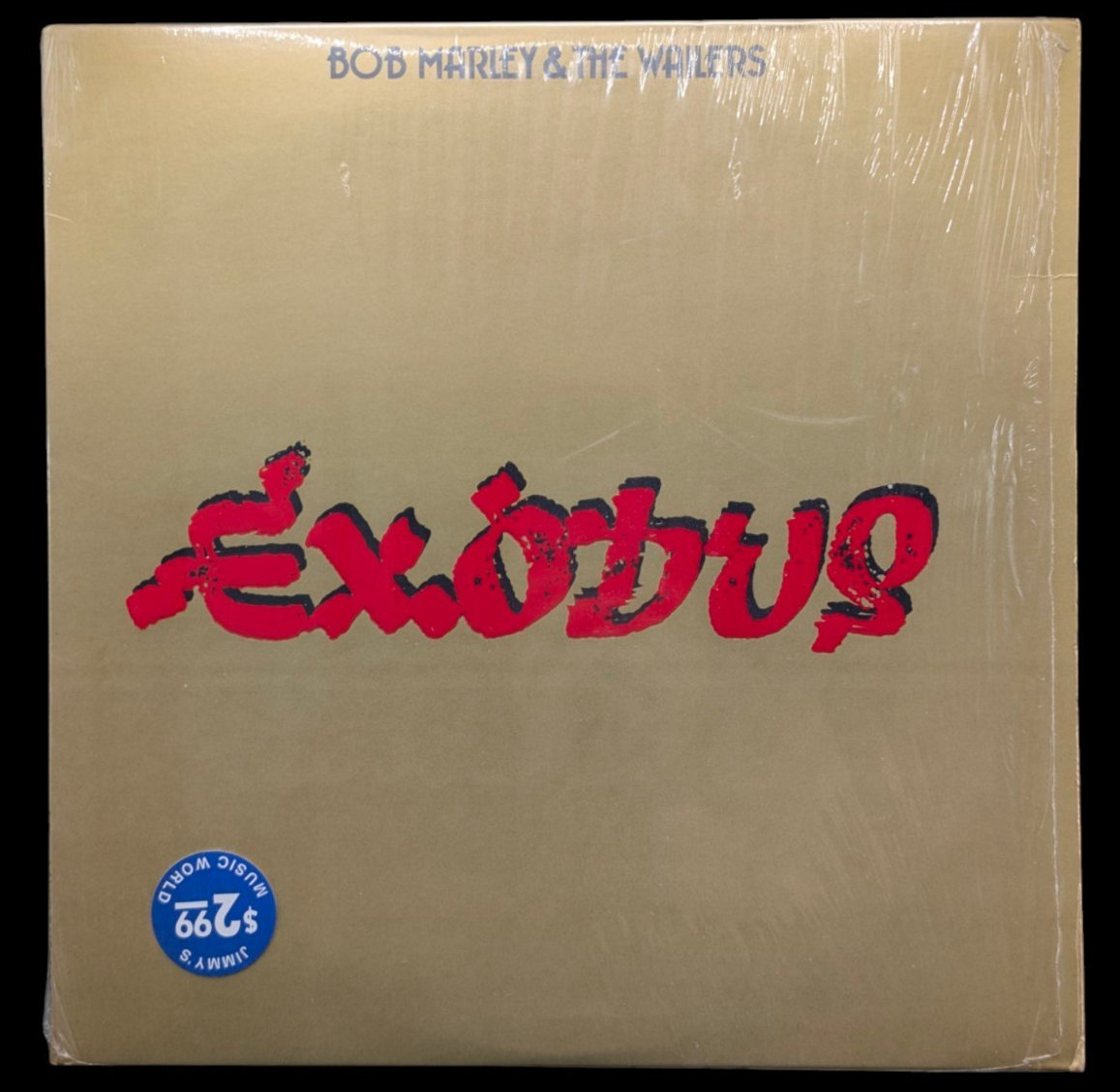 Bob Marley & The Wailers – Exodus ILPS 9498, Black Labels, 1st press, US, 1977