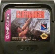 Cliffhanger Sega Game Gear Cartridge