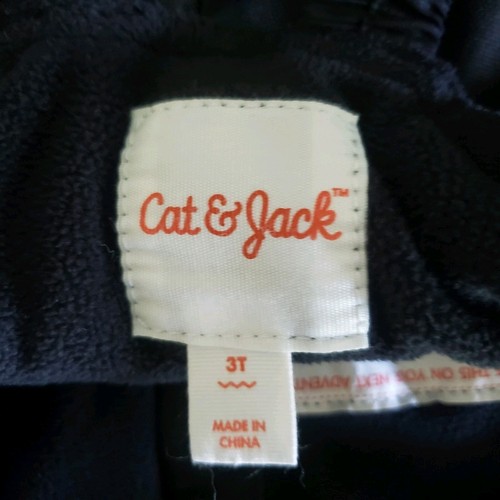 Mono babero de nieve Cat & Jack talla 3T negro para niños pantalones niños trineo de invierno - Imagen 4 de 4