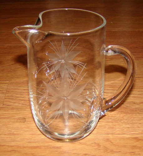 SIX POINT STAR (Stem #4151) by Susquehanna, Cocktail Pitcher & Stirrer, 16oz - Picture 2 of 10