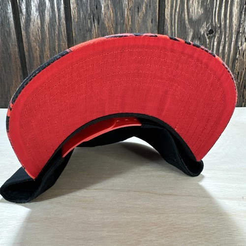 Batman Harley Quinn Snapback Hat Cap Red Black Logo DC Comics Print Diamonds - 第 11/11 張圖片