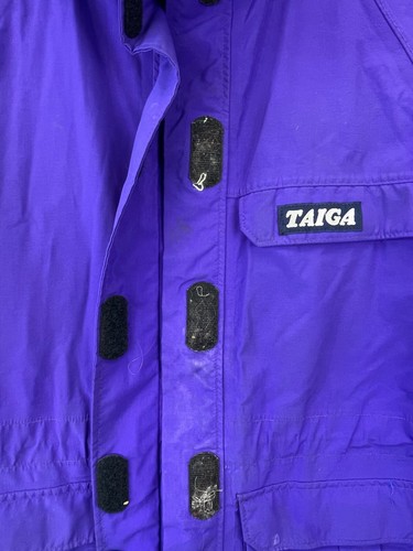 Taiga Gore-Tex Jacket Women's S Purple Hooded Full Zip Nylon Rain Outdoor Ski - Picture 5 of 16