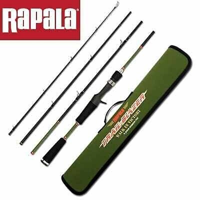 Rapala Trail Blazer TRAVEL Spin Rod TBC644M 6'6 Rapala Trail Blazer TRAVEL Spin Rod TBC644M 6'6