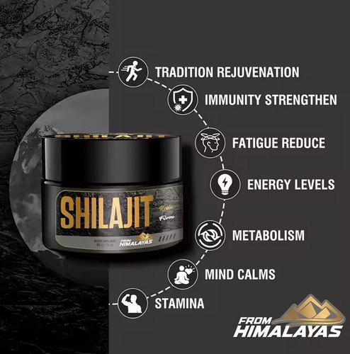 Pure Himalayan Shilajit Organic Resin Fulvic Acid Lab Tested Vegan 100% Pure 60g - Picture 7 of 8